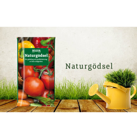 Lantliv Naturgdsel 25X40L - HALVPALL